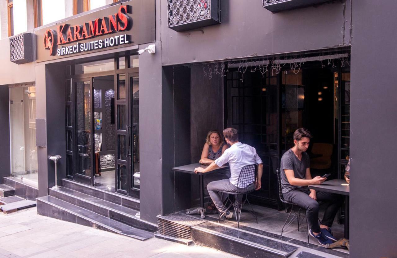 Karamans Sirkeci Suites Hotel Istanboel Buitenkant foto