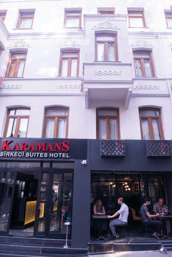 Karamans Sirkeci Suites Hotel Istanboel Buitenkant foto