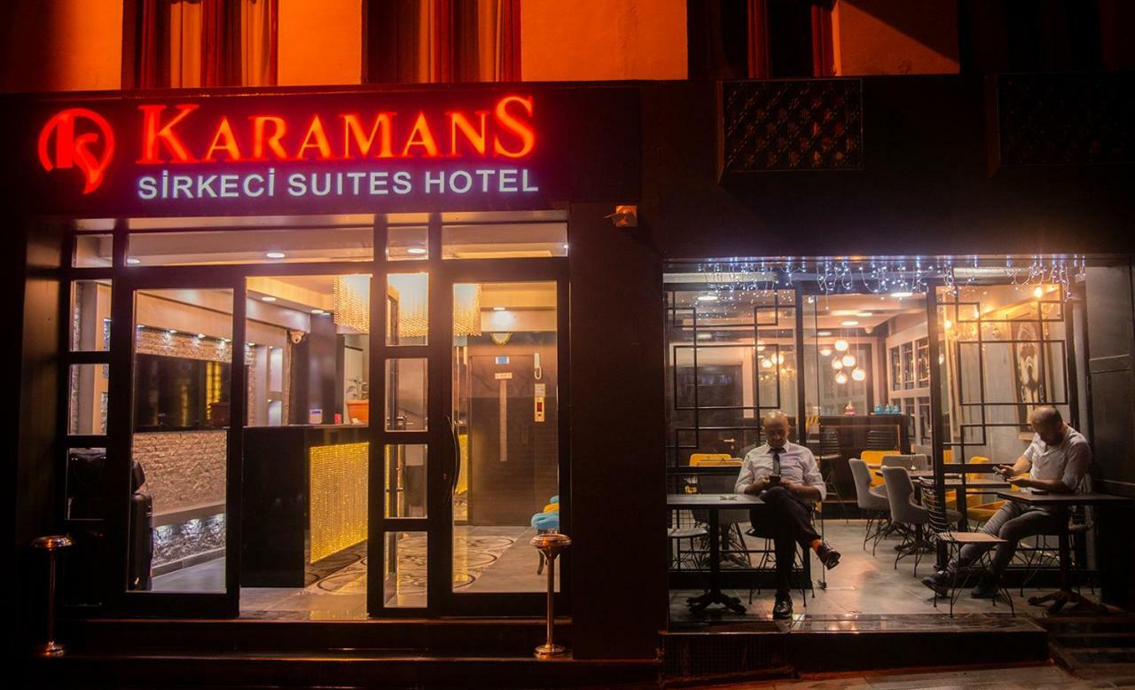 Karamans Sirkeci Suites Hotel Istanboel Buitenkant foto