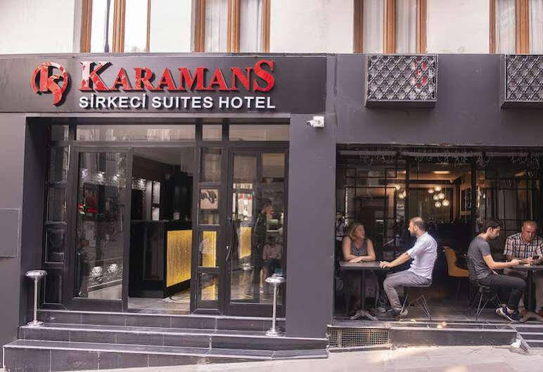 Karamans Sirkeci Suites Hotel Istanboel Buitenkant foto